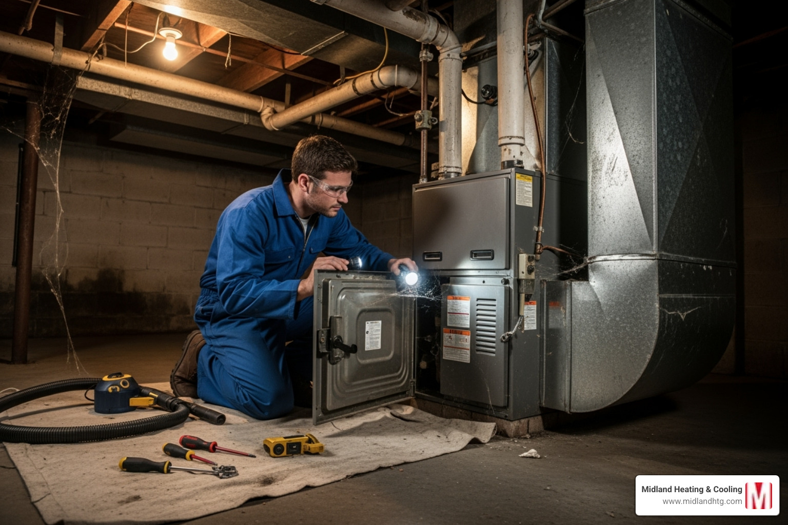 Annual furnace maintenance